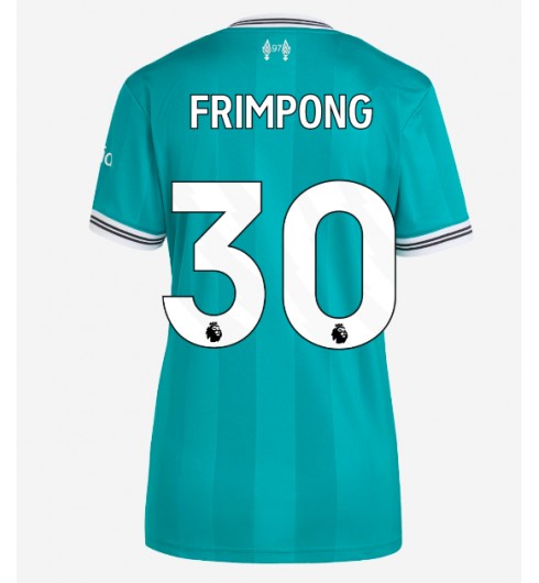 Liverpool Jeremie Frimpong #30 Tredjedrakt Dame 2025-26 Korte ermer Liverpool Jeremie Frimpong #30 Tredjedrakt Dame 2025-26 Korte ermer